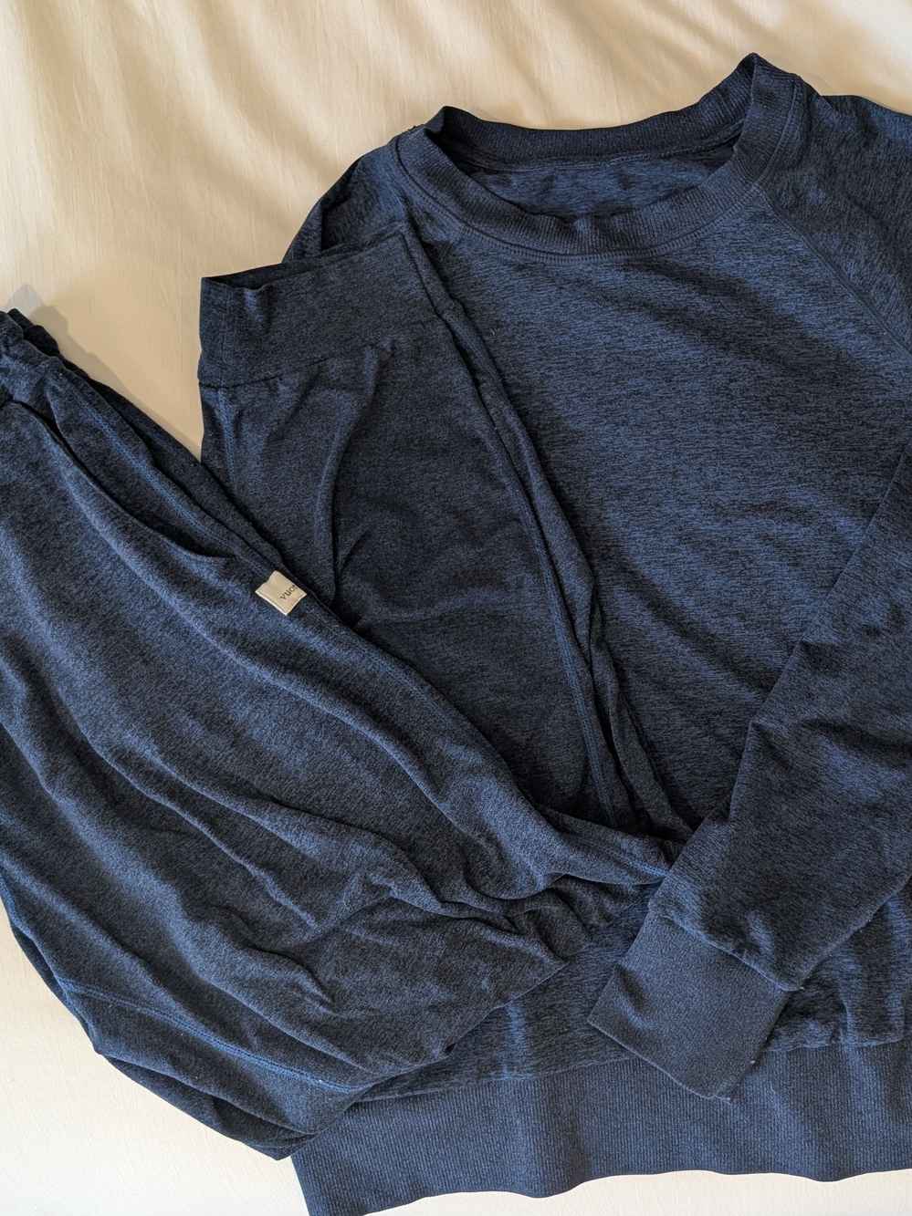 Heathered Blue M Vuori Set